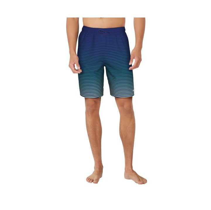 Nike Men's Stripe Print 9 Inch Volley Short