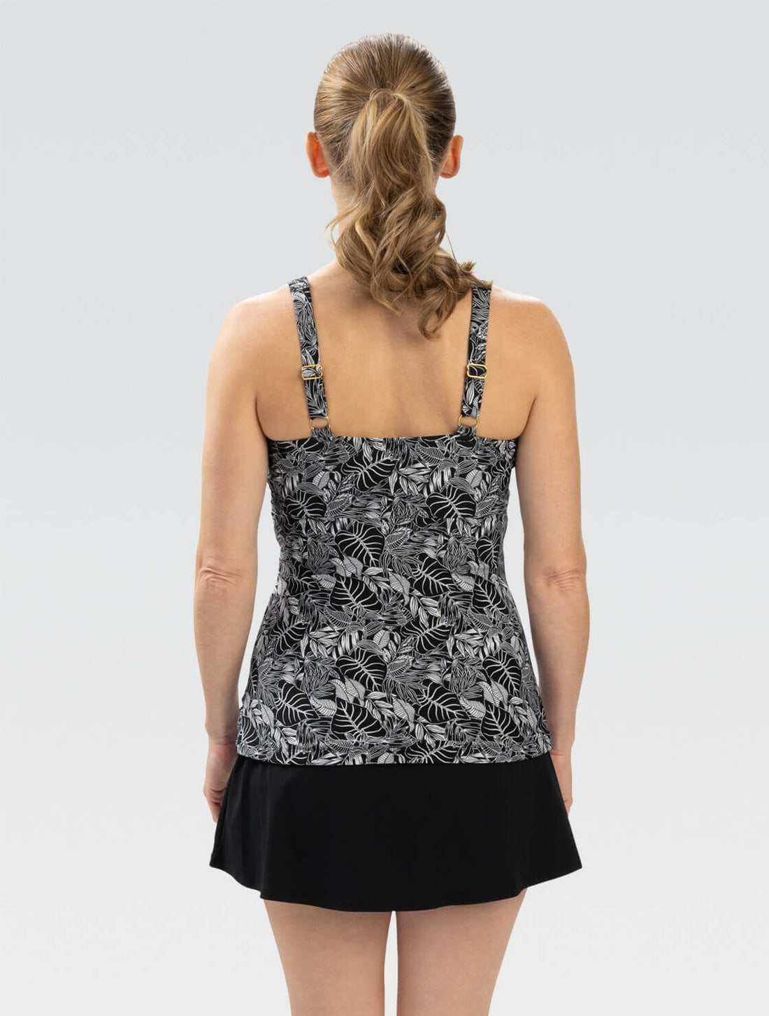 Dolfin Women's Aquashape Botanical Wrap Front Tankini Top